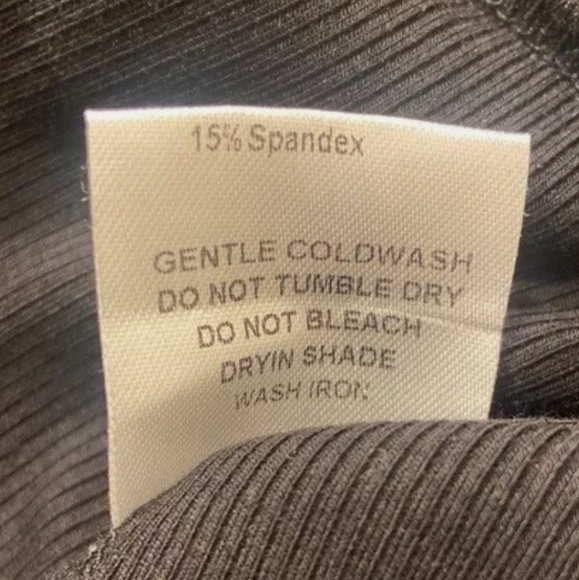 NWT Angel Maternity Long Sleeves Frilled End Bodycon Dress. Navy Blue. Size M - Picture 12 of 14